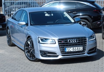Audi A8 D4 S8 Facelifting 4.0 TFSI 605KM 2016 Audi S8 Plus 605koni Matrix Night View Ceramika Wentyle dociąg 360° Webasto, zdjęcie 39
