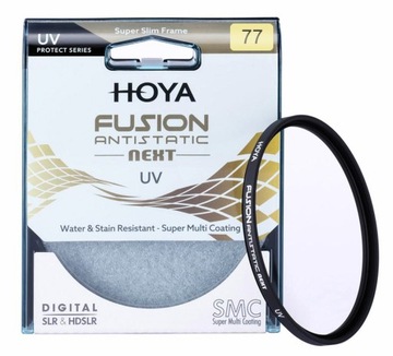 FILTR 77 MM FUSION ANTISTATIC POWŁ. HYDROFOBOWA UV