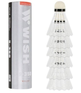 Воланчики бадмінтон S-350 PVC EVA 6 шт. міцні для гри indoor outdoor