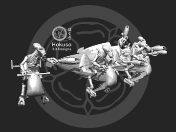 Модель Bug Speeders подходит для игры StarWars Legion.