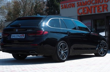 BMW Seria 5 G30-G31 Touring Plug-In 2.0 530e 292KM 2022 BMW 530e 292ps Panorama Hak ACC 4xKlima HiFi 18” Webasto Kamera Sam Parkuje, zdjęcie 32
