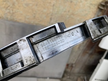 LIŠTA CHRÓM NÁRAZNÍKU PŘEDNÍ PEUGEOT 407 ORI OEM