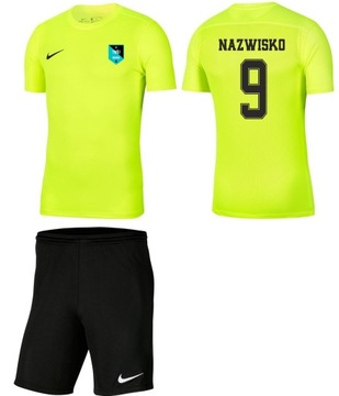 Nike strój piłkarski z NADRUKIEM 158-170 juniorski