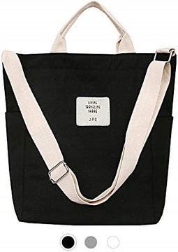 Женская холщовая сумка на плечо, повседневная сумка