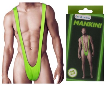 Mankini STRÓJ KĄPIELOWY kąpielówki BORATA STRINGI dla faceta borat majtki