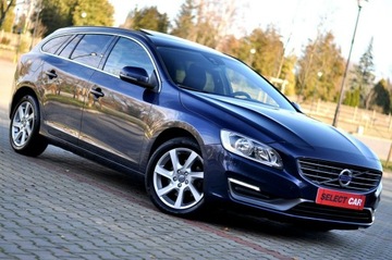 Volvo V60 I Kombi 1.6 DRIVe 115KM 2013 Volvo V60 LiFT Ledy 1,6 HDi 115Km Automat Navi