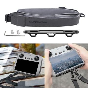 Шейный ремень с пультом дистанционного управления, пряжкой из алюминиевого сплава с ЧПУ и ремешком из полиуретана.