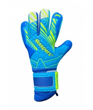 4KEEPERS RĘKAWICE BRAMKARSKIE SOFT AZUR NC 8,5