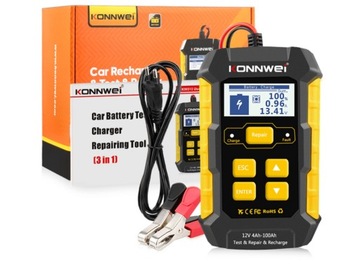 KONNWEI KW510 ТЕСТЕР АККУМУЛЯТОРА 12 В ЗАРЯДКА 5 А