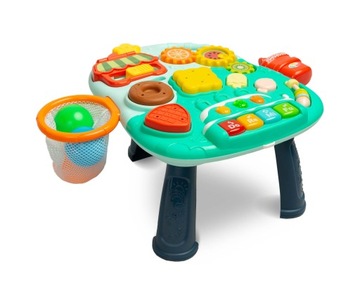 ОБРАЗОВАТЕЛЬНЫЙ СТОЛ-КАЧАЛ-САМОКАТ 5 в 1 TOYZ