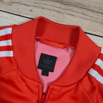 ADIDAS Bluza Bejsbolówka 3 Paski Damska r. 38