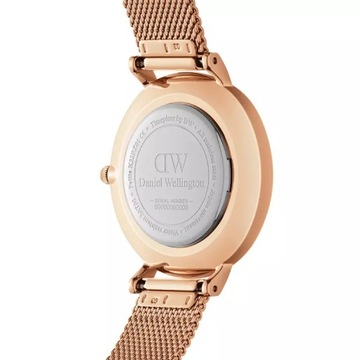 Zegarek damski DANIEL WELLINGTON DW00100161 Bransoleta różowe złoto
