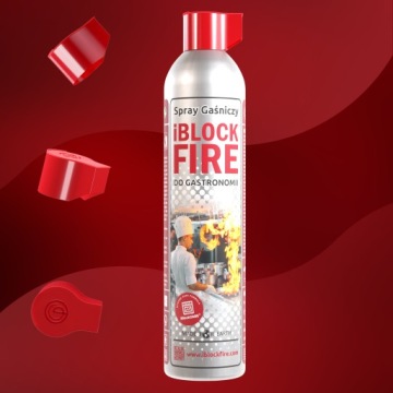 БИОПОЖАРОТУШАЮЩИЙ РАСПЫЛИТЕЛЬ iBlockFIRE ДЛЯ РЕСТОРАНОВ И КУХНЕЙ