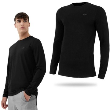 BLUZA MĘSKA 4F LONGSLEEVE BLUZKA Z DŁUGIM RĘKAWEM