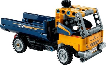 LEGO TECHNIC 42147 НАБОР «САМОСВАЛ ЭКСКАВАТОР 2 В 1 МАШИНА + СУМКА»