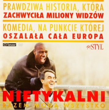 NIETYKALNI Razem mogą wszystko (Omar Sy) DVD FOLIA
