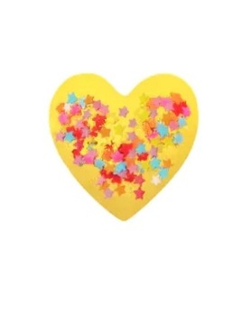Stara Mydlarnia HANDMADE MANGO HEART Serce do kąpieli 150 g (kostka)