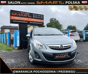 Opel Corsa D Hatchback 5d Facelifting 1.2 Twinport ECOTEC 70KM 2012 Opel Corsa Serwis / Podgrzewana Kierownica/Fotele