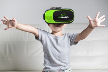 ДЕТСКИЕ 3D VR-ОЧКИ GOOGLE ДЛЯ КИНОИГР
