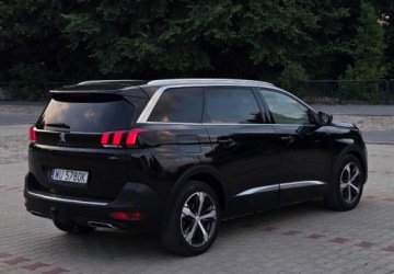 Peugeot 5008 II Crossover 2.0 BlueHDI 180KM 2020 Peugeot 5008 GT Line7 osobowySalon PLPanoramaMasazePo serwisieGwarancja 12, zdjęcie 3
