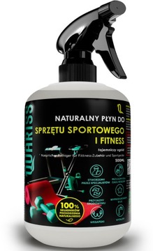 Płyn do Mycia Sprzętu Sportowego Hantli Stali Plastiku Naturalny 500 ml