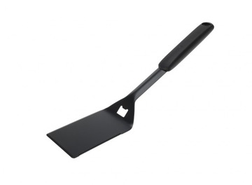 Łopatka do grilla Vaggan, metalowa, 38 cm, czarna
