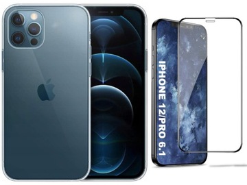 ARMOR SLIM etui do IPHONE 12 / IPHONE 12 PRO + SZKŁO HARTOWANE 9D