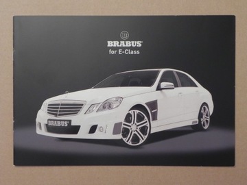 Prospekt - MERCEDES - BRABUS - E W212 - 2012 r