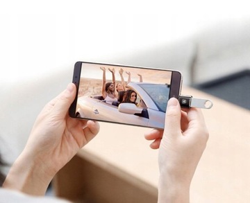 Черный мини-адаптер BASEUS USB-USB-C