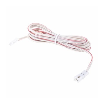 Przedłużacz led 2m mini wtyczka i gniazdo z przewodem 2m - biały