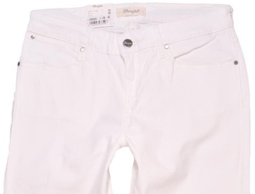 WRANGLER spodnie REGULAR white BOOTCUT _ W28 L34