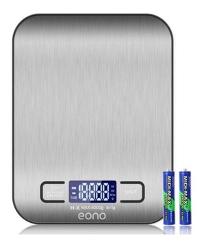 CYFROWA WAGA KUCHENNA EONO DO 5KG ML OZ G