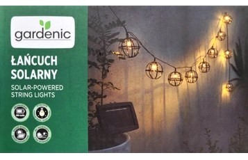 Gardenic Łańcuch Solarny Led 10 lampek
