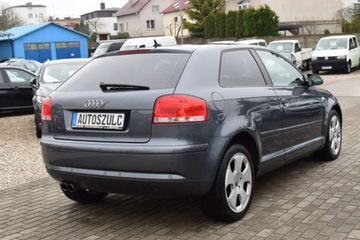 Audi A3 8P Hatchback 3d 2.0 FSI 150KM 2003 Audi A3 2.0 Benzyna, AUTOMAT, 3-Drzwi, Sprowad..., zdjęcie 8