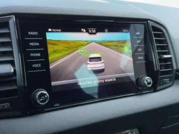 Skoda Karoq Crossover Facelifting 2.0 TDI SCR 150KM 2022 Skoda Karoq LED Matrix ACC Grzane fotele i szyba przednia Kamera AC 3-stre, zdjęcie 27