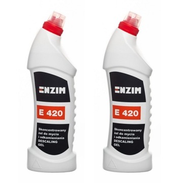Żel do mycia odkamieniania sanitariatów Enzim E420