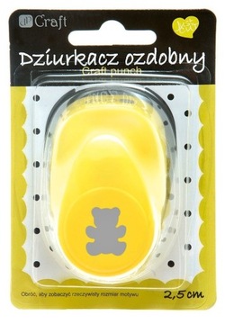 DZIURKACZ OZDOBNY 2,5CM MIŚ DPCRAFT 030