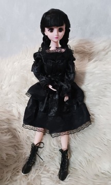 Большая подвижная свадебная кукла в среду Addams BJD закрытые глаза 60 см коробки