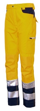 Spodnie Softshell Odblaskowe Robocze r. XL