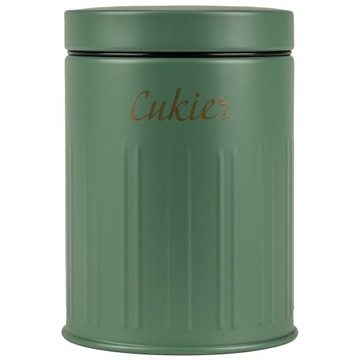 CHLEBAK + ZESTAW POJEMNIKI KAWA HERBATA CUKIER STAL NIERDZEWNA POJEMNIK