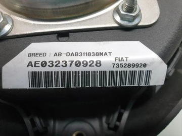 ALFA ROMEO 156 ULOŽENÍ VZDUCHOVÁ AIRBAG ŘÍDÍCÍ 2004 ESTATE 735289920