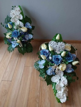 Украшение кладбища МОГИЛА композиция ВЕСНА ПАСХА тюльпан