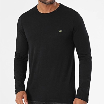 Emporio Armani koszulka longsleeve czarna 111653-3F722-00020 M