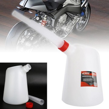 МАСТЕРСКАЯ НАПОЛНИТЕЛЬНАЯ ЛЕЙКА ГИБКАЯ ВОРОНКА С градацией ДЛЯ МАСЛА И ЖИДКОСТЕЙ 5Л