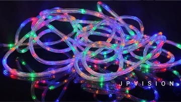 СВЕТОДИОДНЫЙ СВЕТ ШЛАНГ 20М НАРУЖНЫЕ РАЗНОЦВЕТНЫЕ ЛАМПЫ