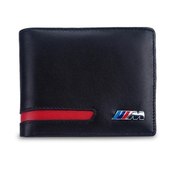 PORTFEL SKÓRZANY BMW M POWER LOGO MĘSKI