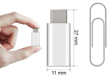 АДАПТЕР CO2 USB-C АДАПТЕР МОЛНИИ USB ТИПА C ДЛЯ IPHONE 15 PRO MAX PLU