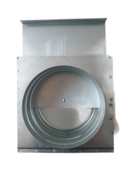 PRZEPUSTNICA ZASUWA GILOTYNA OCYNK SPIRO 125 RURA