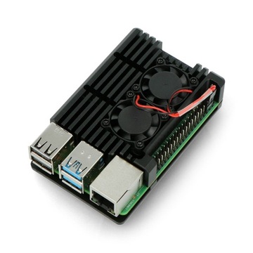 Obudowa justPi do Raspberry Pi 4B - aluminiowa