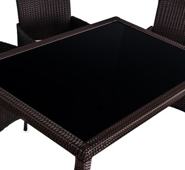 КОМПЛЕКТ САДОВОЙ МЕБЕЛИ TORINO мебель СТОЛ 6 СТУЛЬЕВ КОМПЛЕКТ стульев для террасы